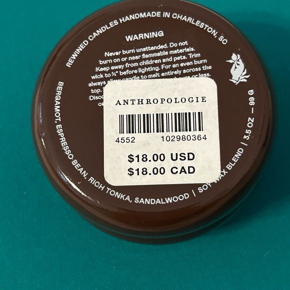 Anthropologie Mini Candle—Espresso Martini - Picture 3 of 3